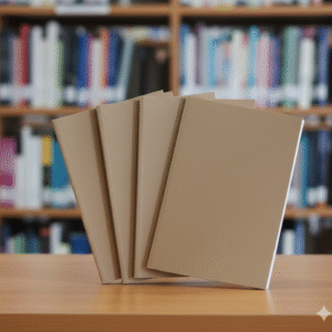 Unruled Notebook Set Of 4